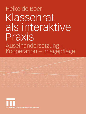 cover image of Klassenrat als interaktive Praxis